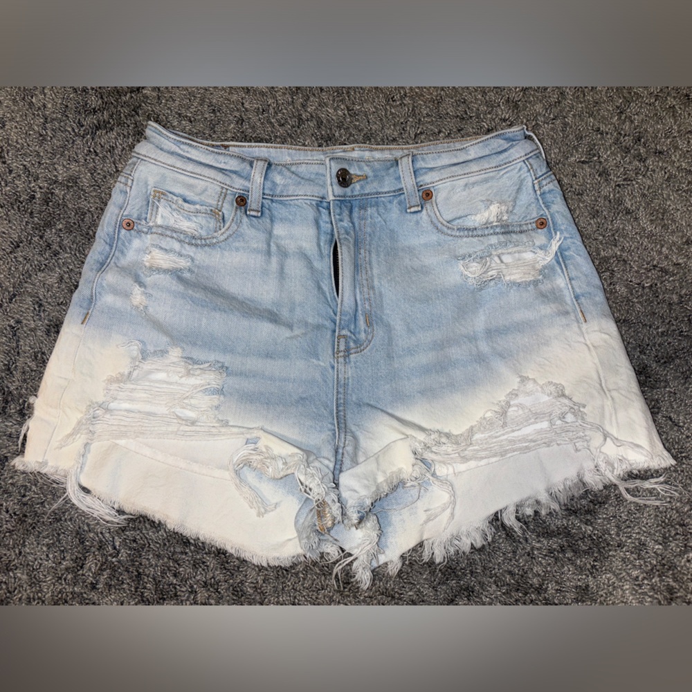 AE High-Waisted Denim Shorts